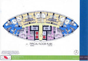 The Icon typical floor plan